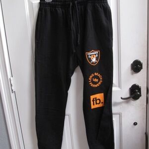 new Long Beach Varsity Black men's Sweat Pants Sz XL